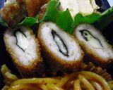 ささみかつ（シソ・明太子）作り方7写真