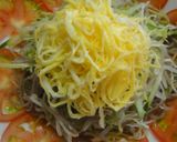 大葉とお酢で♪豆乳ヘルシーサラダそば夏冷作り方14写真