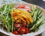混ぜるだけ-冷やし中華のﾀﾚ作り方4写真