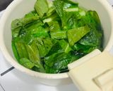 小松菜と牛肉の和物作り方1写真