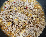 豚ひき肉ときのこのピリッと甘辛炒め作り方5写真