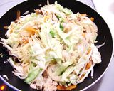 バターin☆野菜たっぷり焼きラーメン作り方6写真