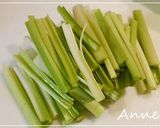 ☆山菜（野菜）とみょうがの柚子胡椒和え☆作り方1写真