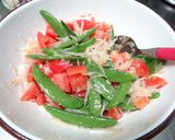 トマトとスナップえんどうのチーズマリネ作り方4写真