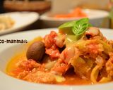 チーズトマトでキャベツとひき肉の重ね煮＊作り方9写真