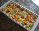 ☆圧力鍋で離乳食を☆野菜ストック作り方4写真