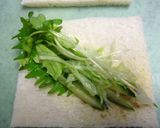 夏バテ解消☆　鰻の和風ロールサンド作り方3写真