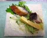 夏バテ解消☆　鰻の和風ロールサンド作り方4写真