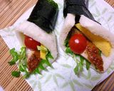 夏バテ解消☆　鰻の和風ロールサンド作り方5写真