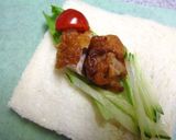 唐揚げ*海苔巻きサンド作り方5写真