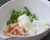 ゴーヤとかにかまサラダ作り方3写真