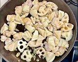 鶏肉とれんこんの簡単醤油麹カレー煮作り方3写真