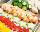 夏☆七夕にトマトとそうめんの冷たいサラダ作り方2写真