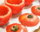 夏☆七夕にトマトとそうめんの冷たいサラダ作り方1写真