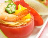 夏☆七夕にトマトとそうめんの冷たいサラダ作り方4写真
