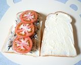 大好きな　ヘルシー卯の花ホットサンド作り方1写真