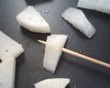 チーズと大根のかんたんおつまみ☆作り方1写真