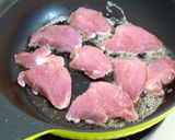 豚ヒレ肉のソテー❀オレンジクリームソース作り方5写真