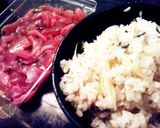マグロ漬け手巻き 薬味酢飯で☆作り方2写真