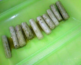 居酒屋で大人気ごぼうのから揚げｂｙルクエ作り方2写真