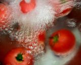 火は使いません　トマトスープ作り方1写真
