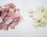 ✿夏野菜とチーズのオムレツリゾット✿作り方2写真