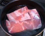 圧力鍋で煮込んだトロトロトロ角煮作り方1写真