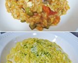 ✿夏野菜とチーズのオムレツリゾット✿作り方9写真