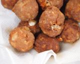 チーズ入り肉団子＾＾作り方7写真