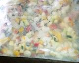 野菜たっぷり簡単ミートローフ作り方1写真