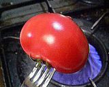 シリコンスチーマーで☺トマトジャムღ作り方1写真