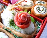 お弁当にも美味　うちの定番　天むすいなり作り方5写真