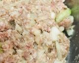 豚挽肉の手ごねハンバーグ❶プレーン作り方1写真
