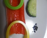＊キャラ弁＊ワンポイントにスイカおにぎり作り方1写真