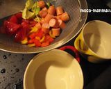 簡単♪アボカドと彩り野菜のチーズ焼き作り方1写真