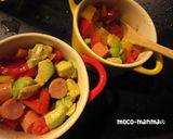 簡単♪アボカドと彩り野菜のチーズ焼き作り方3写真