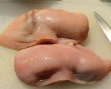 ほうれん草とチーズを詰めた鶏胸肉のソテー作り方3写真
