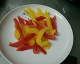 鶏とチンゲン菜のカシューナッツ炒め作り方1写真