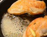 ほうれん草とチーズを詰めた鶏胸肉のソテー作り方6写真