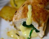 ほうれん草とチーズを詰めた鶏胸肉のソテー作り方10写真