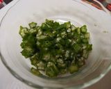 オクラ明太納豆きんちゃく作り方2写真