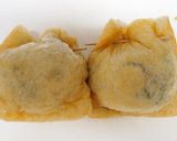 オクラ明太納豆きんちゃく作り方4写真