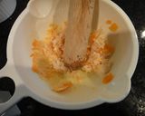 離乳食★人参・ささ身とほうれん草の豆乳煮作り方3写真