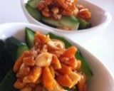 柿の種で作る食べるラー油！作り方2写真