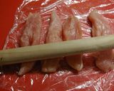 鶏ささみdeコチュジャン味噌サンド♡作り方3写真