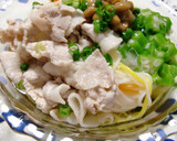 ✿冷しゃぶととろろのぶっかけそうめん✿作り方5写真