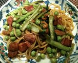 ベーコンのちゃんぽん麺★焼きそば作り方4写真