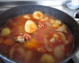カレー風味？トマト肉じゃが作り方3写真