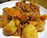 カレー風味？トマト肉じゃが作り方4写真