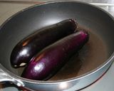 茄子の丸焼き作り方1写真